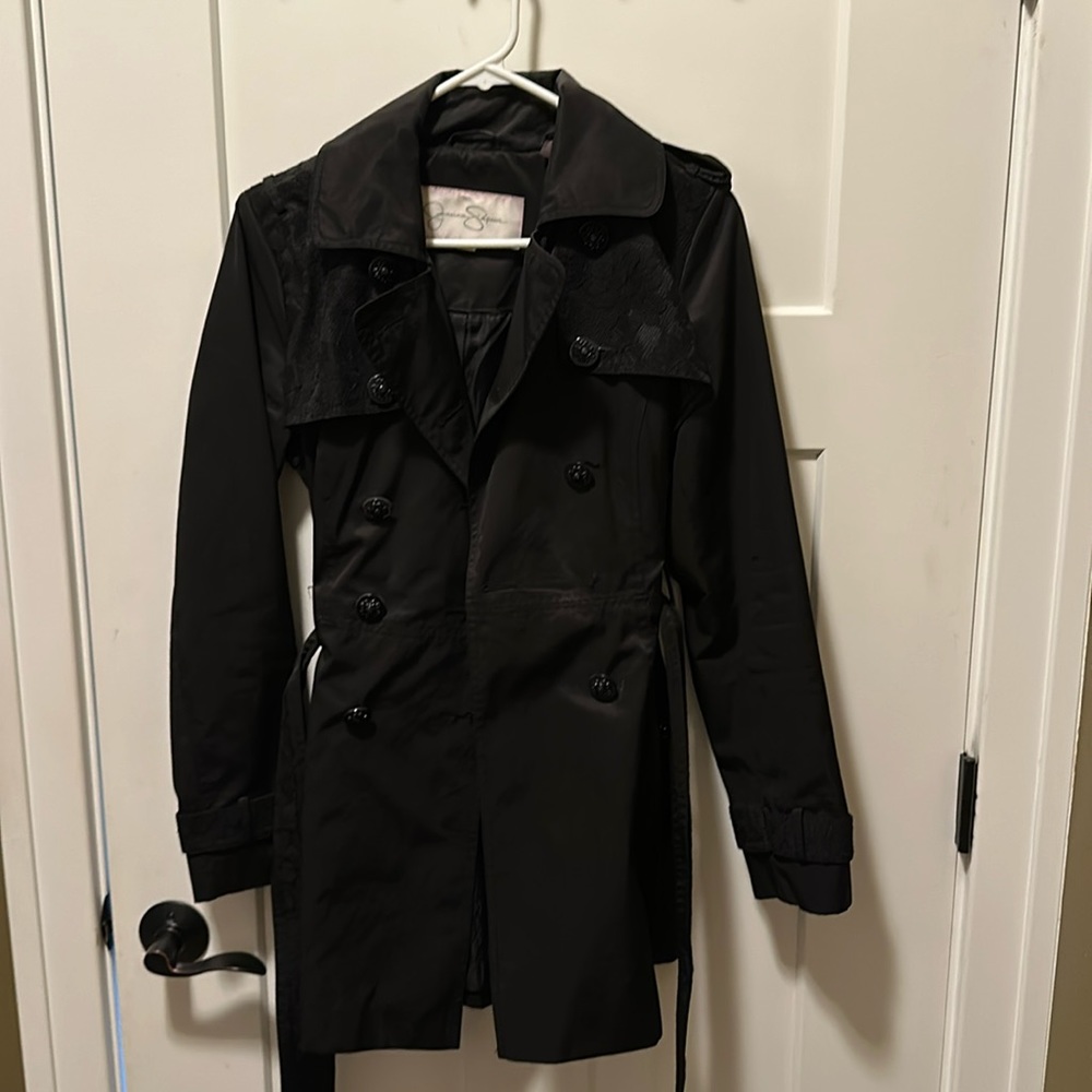 Size small raincoat